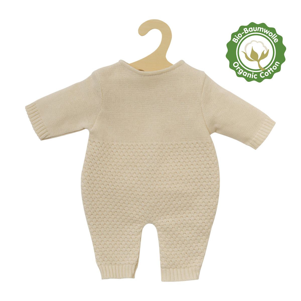 Puppen-Strickstrampler Gr. 35-45