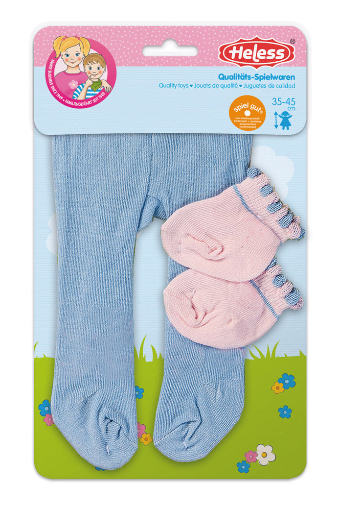 Strumpfhose mit Söckchen, Gr. 35-45 (1Stück)
