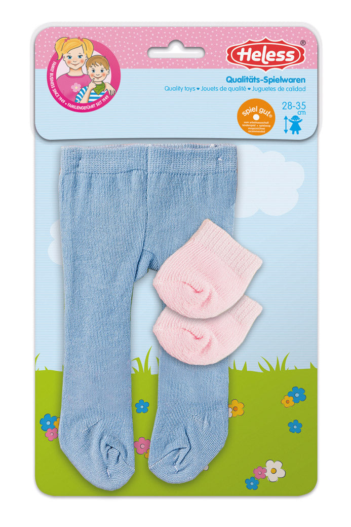 Strumpfhose mit Söckchen, Gr. 28-35 (1Stück)