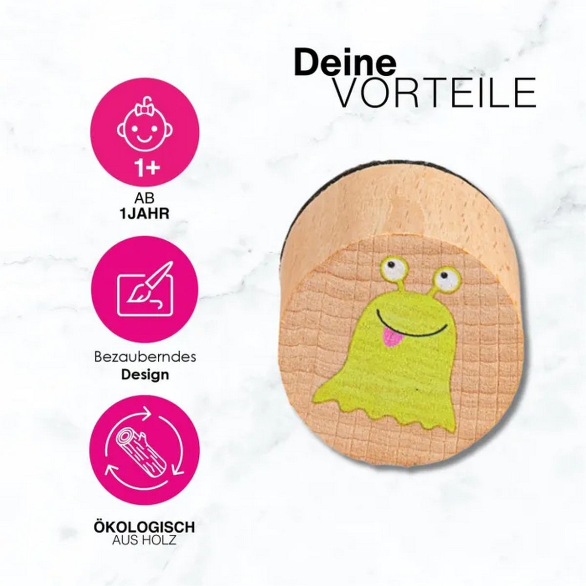 Holzstempel Set *Monstär*