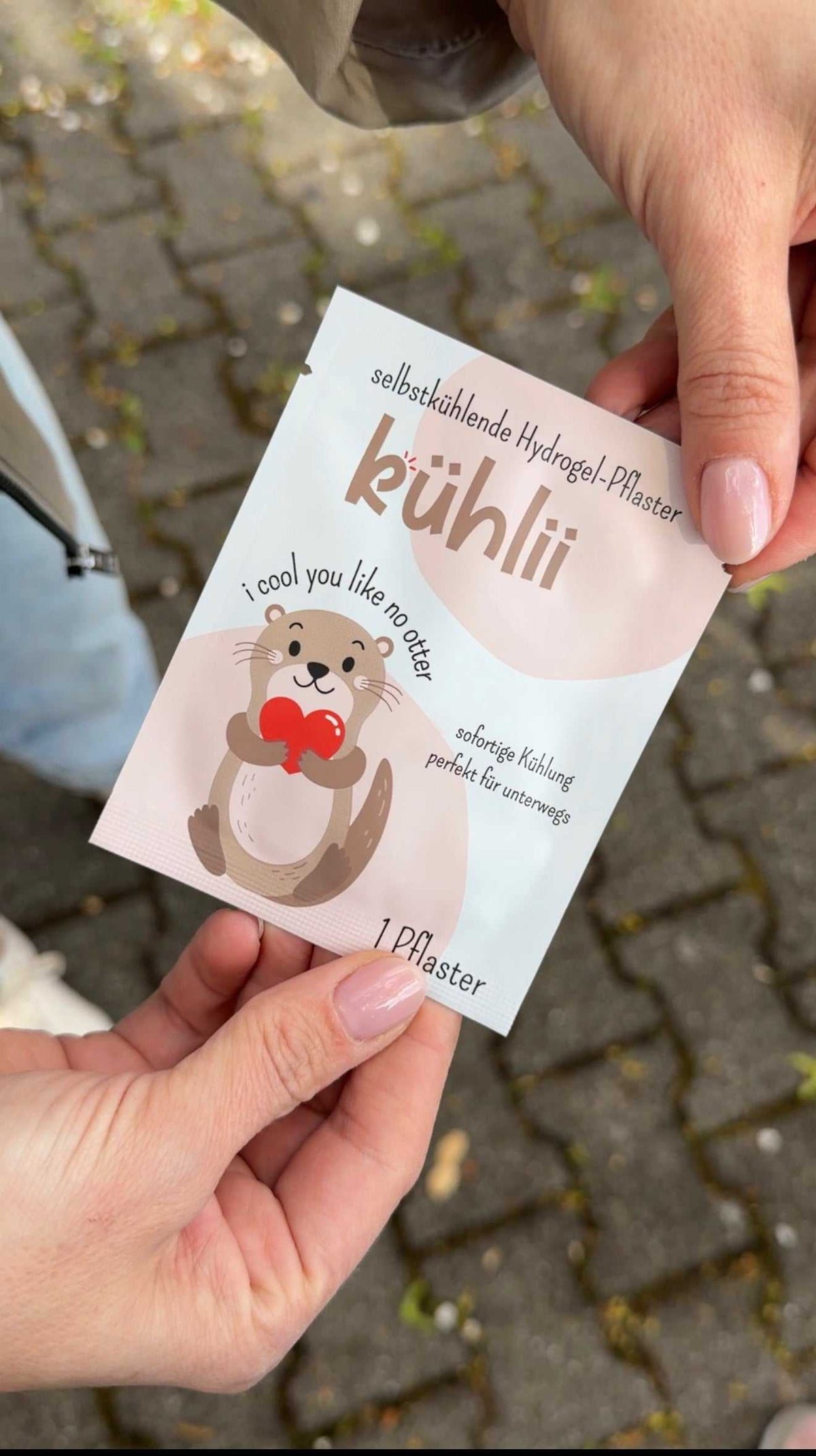 KÜHLII Selbstkühlende Hydrogelpflaster
