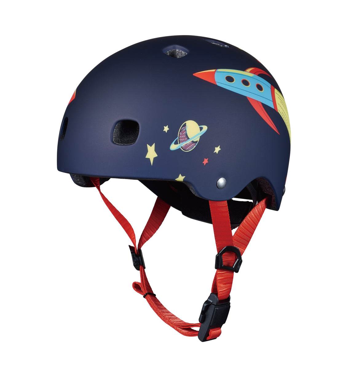 Helm Rocket Gr. XS Kinderhelm mit Fidlock-Verschluss und LED-Licht