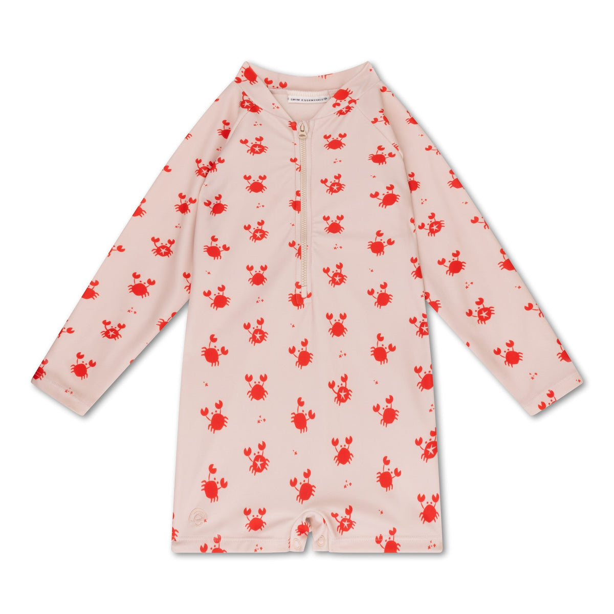 UV-Einteiler für Kinder mit Oh Crab-Print und UV-Schutz LSF 50+