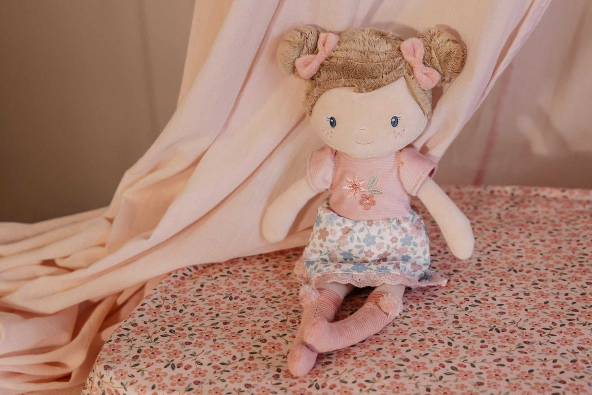 Kuschelpuppe Rosa
