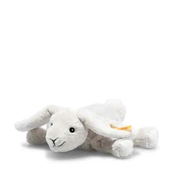 Floppy Hoppel Hase 20 cm liegend aus kuschelweichem Plüsch mit Granulatsäckchen und Kunststoffaugen