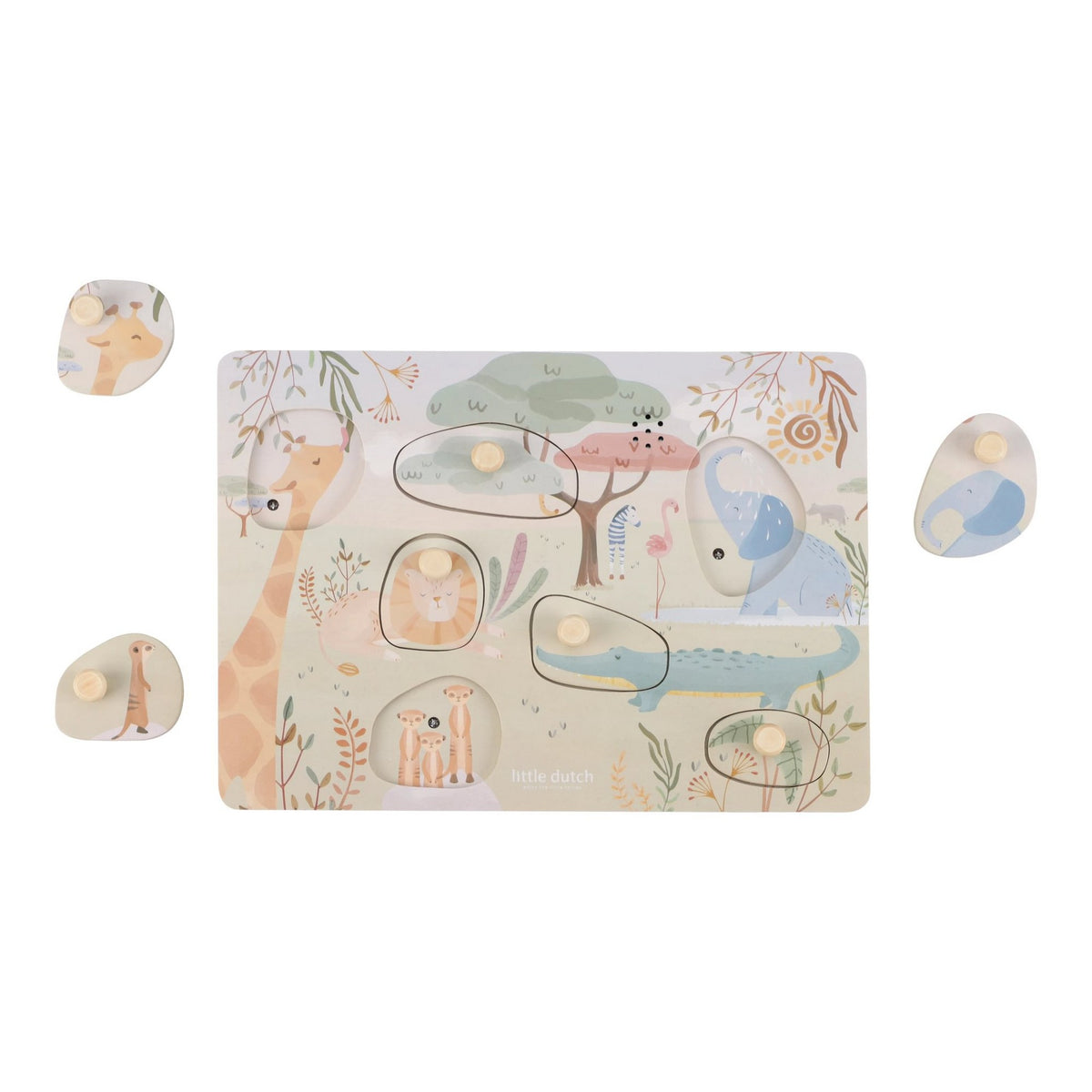 Sound Greif Puzzle - Safari Friends