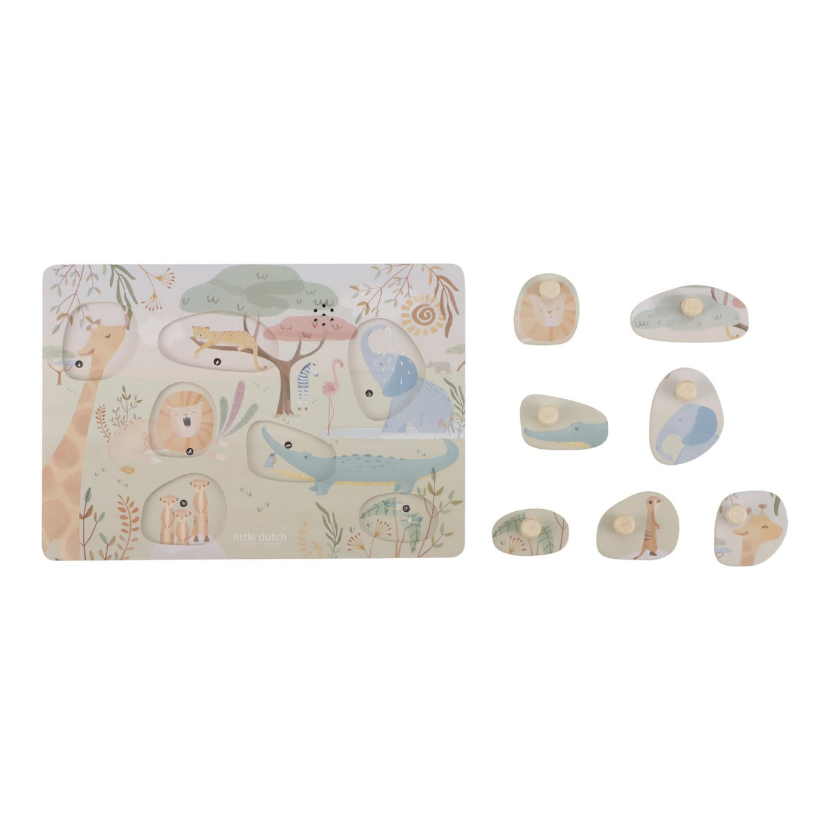 Sound Greif Puzzle - Safari Friends