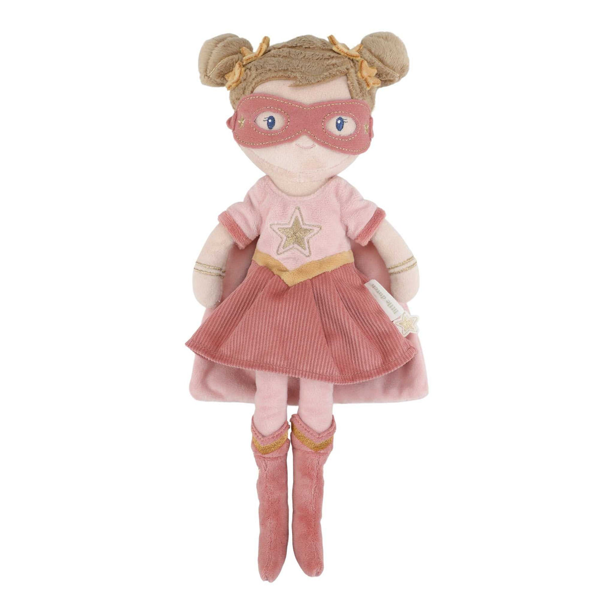 Kuschelpuppe Superheldin Rosa