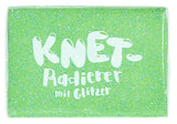 bunter Knet-Radierer Glitzer in verschiedenen Farben für Kinder