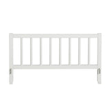 Weißer Wood Rausfallschutz von Oliver Furniture für Kinderbetten, 77x42x2,5 cm