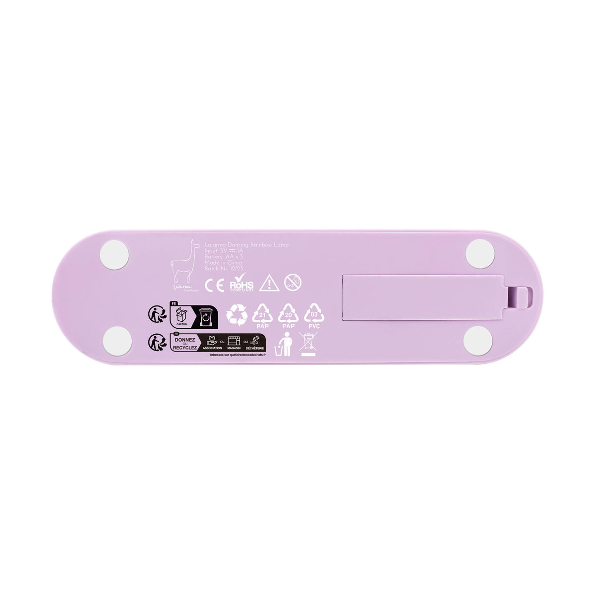 Lampe Dancing Rainbow - Lila
