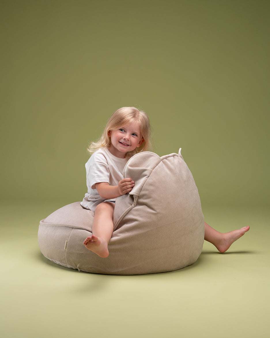 Bear Beanbag/ Beige