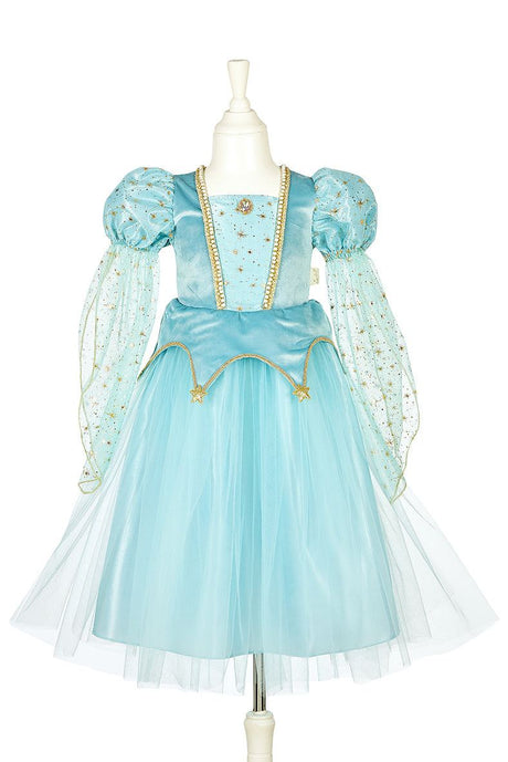 Kleid Victoria Prinzessinnenkleid für 5-7 Jahre aus Polyester, perfekt für Motto-Party und Rollenspiel