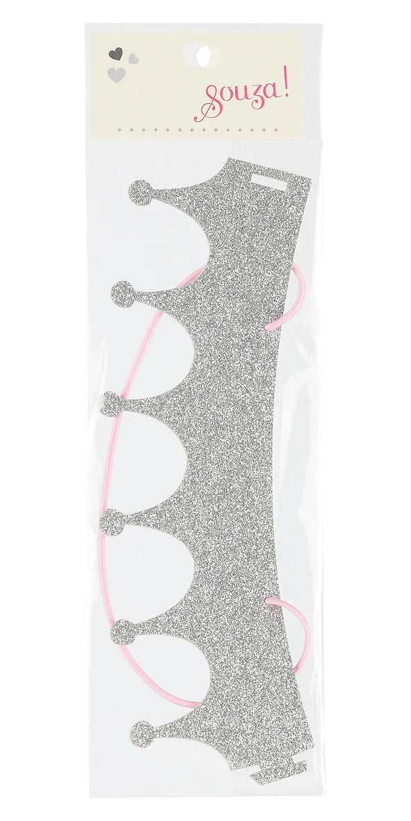 Partykrone Silber