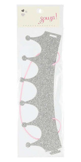 Partykrone Silber
