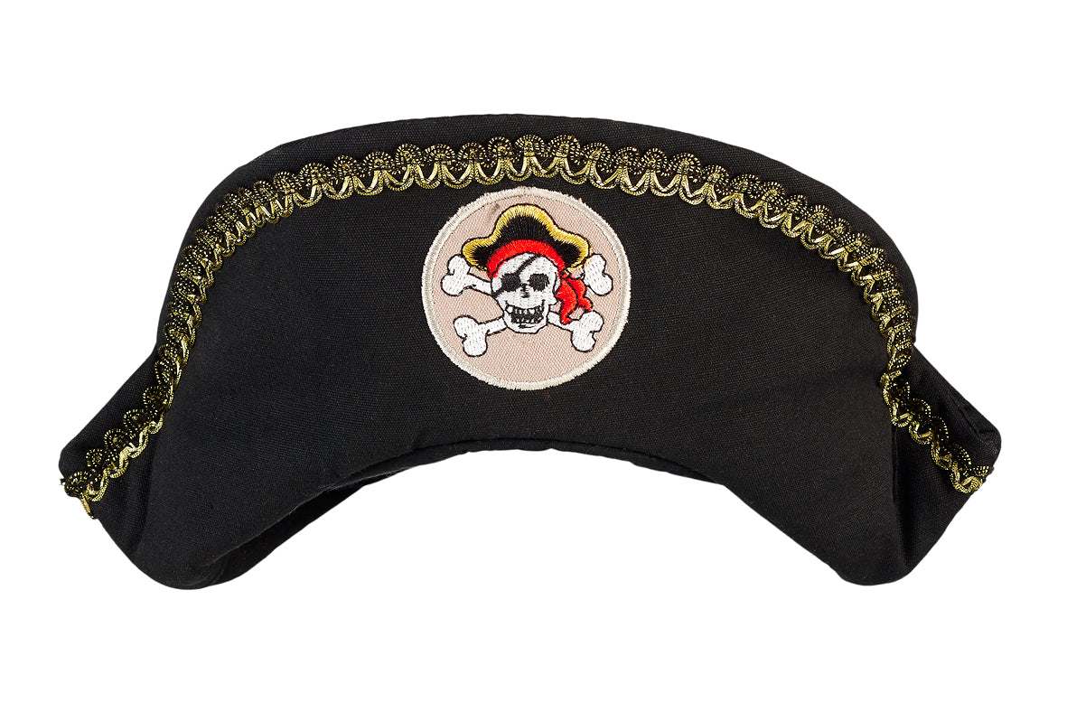 Piratenhut Duncan aus Baumwolle und Polyester für Kinder ab 4 Jahren, ideal für Piratenpartys und Abenteuer