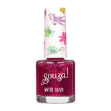 Nagellack Transparent Pink Glitzer Wasserbasiert vegan Kindergeburtstag 10 ml