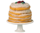 Partykuchen und Kuchenplatte, Maus – Off Weiß