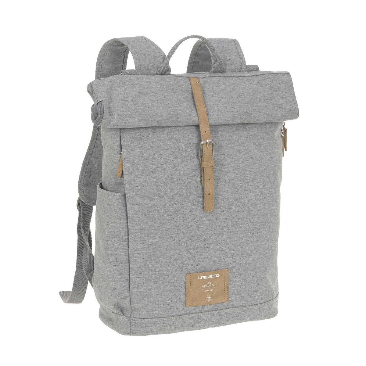 Wickelrucksack Rolltop Backpack/ Grey