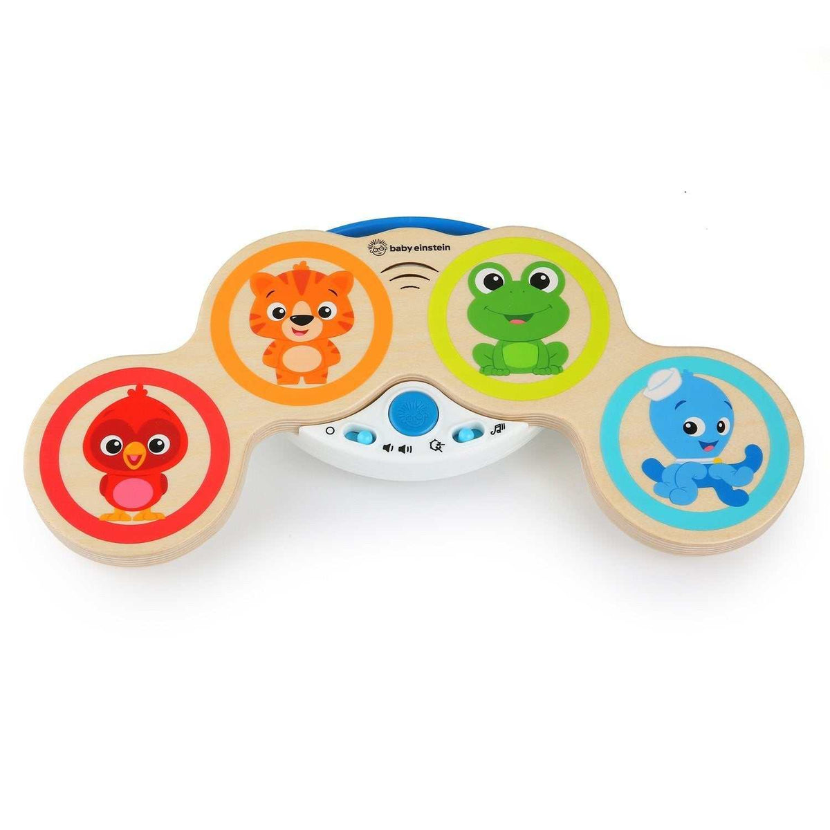 Babytrommler von Hape aus Holz und Kunststoff mit Toch-Technologie für Kinder ab 6 Monate