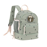 Mini Rucksack Happy Prints Oliv mit gepolsterten Schultergurten und wasserabweisendem Material für Kinder ab 3 Jahren