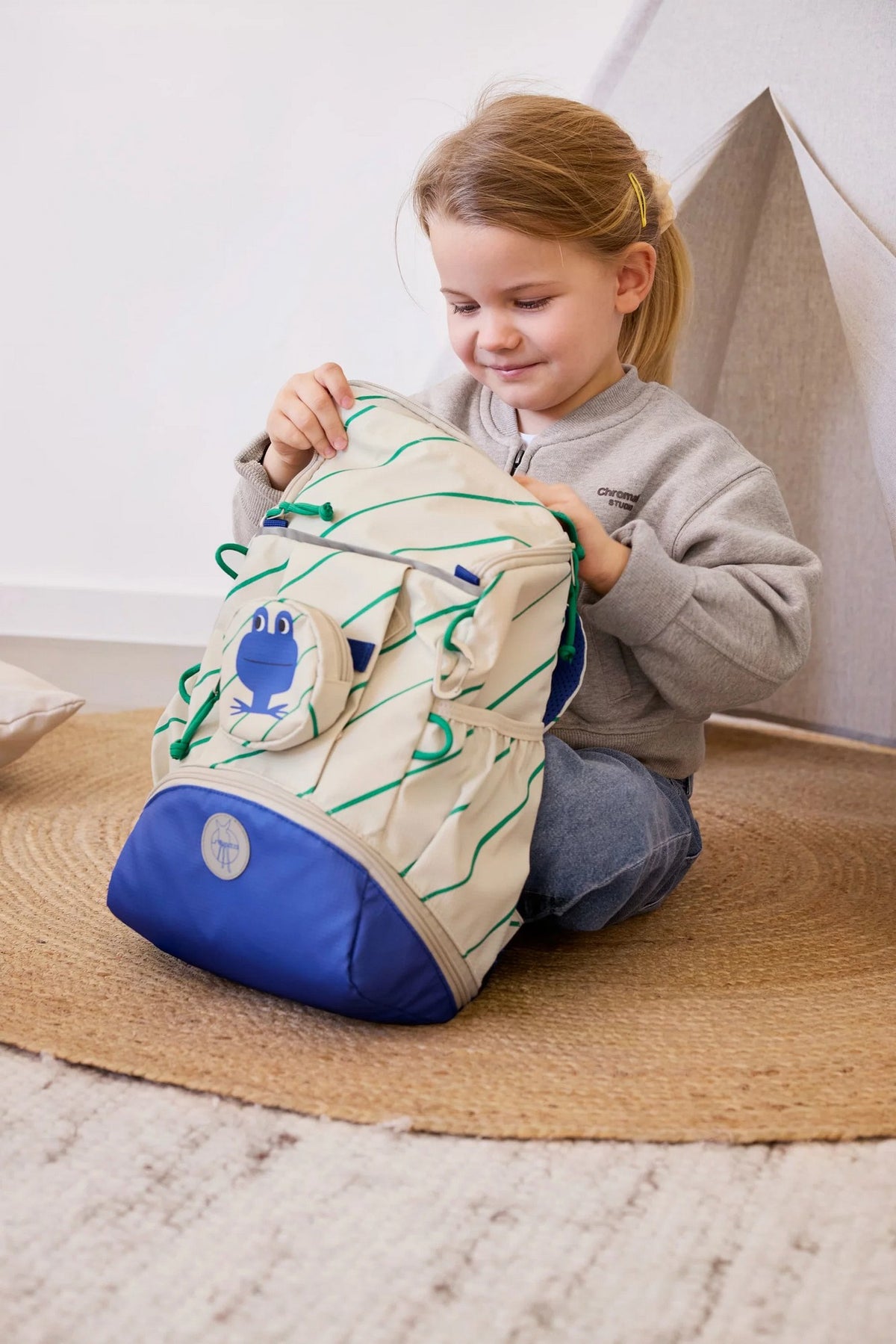 Wanderrucksack Kinder Happy Trails Frog 10Ltr
