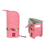 Schulranzen Set 7-teilig, Slim Unique pink