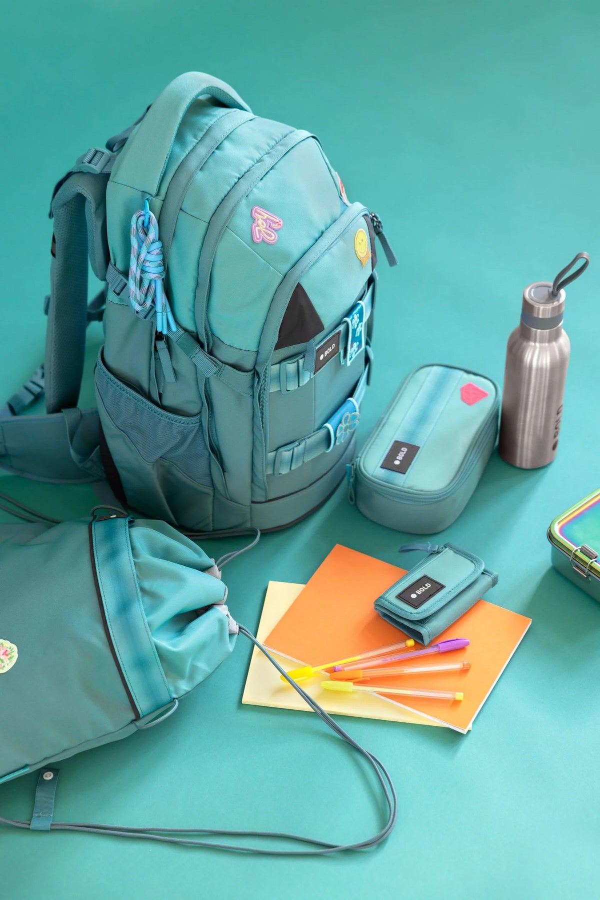 Turnbeutel - Bold Aqua