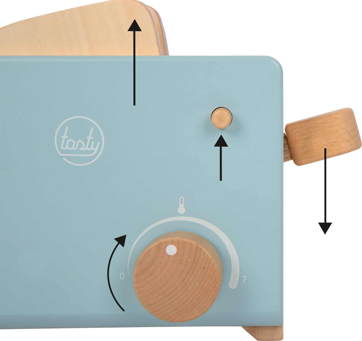 Toaster-Set tasty