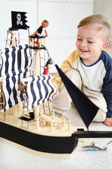 Piratenschiff für Biegepuppen