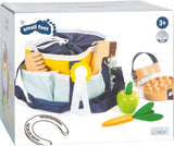 Pferdepflege-Set mit Tasche