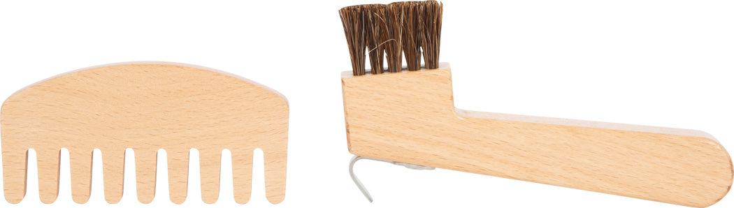 Pferdepflege-Set mit Tasche