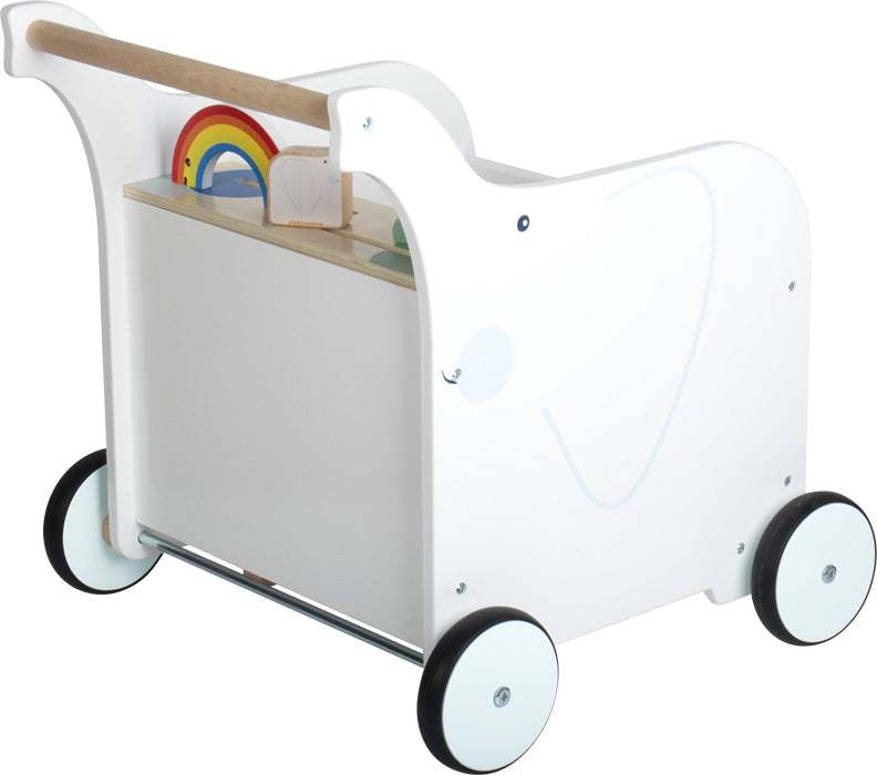 Lauflernwagen Spielzeugbox Elefant