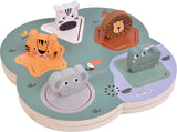 Setzpuzzle 3D Tierlaute Safari