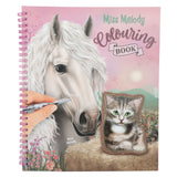 Miss Melody Malbuch mit Pailetten