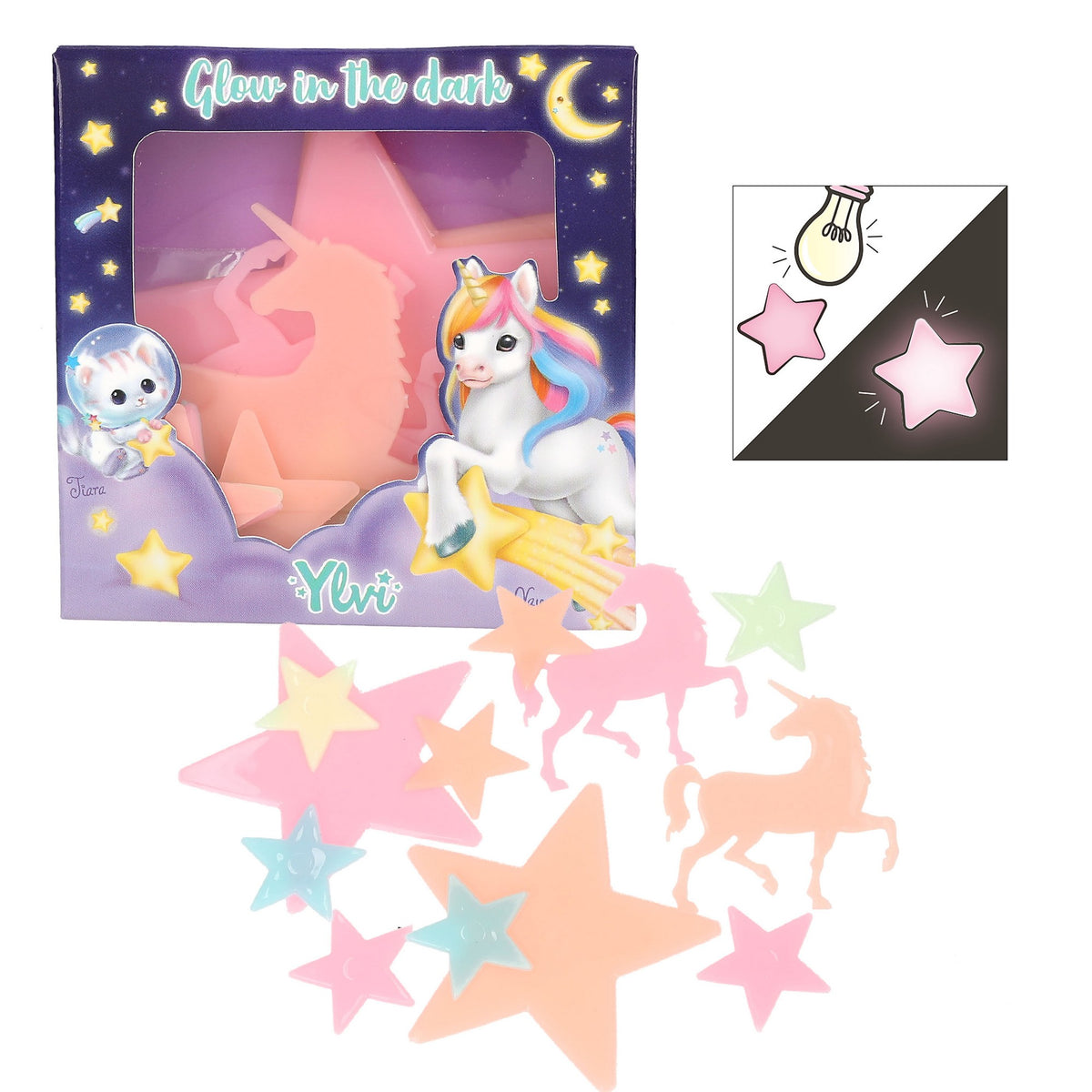 Ylvi Glow in the Dark Sticker