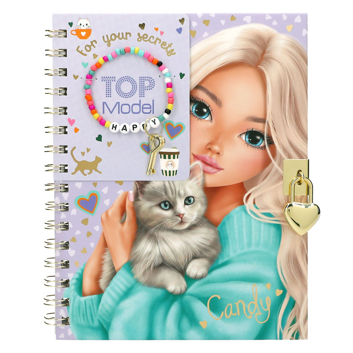 TOPModel Tagebuch mit Schloss