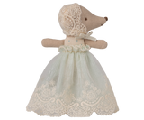 Baby Maus im Kleid – Minze