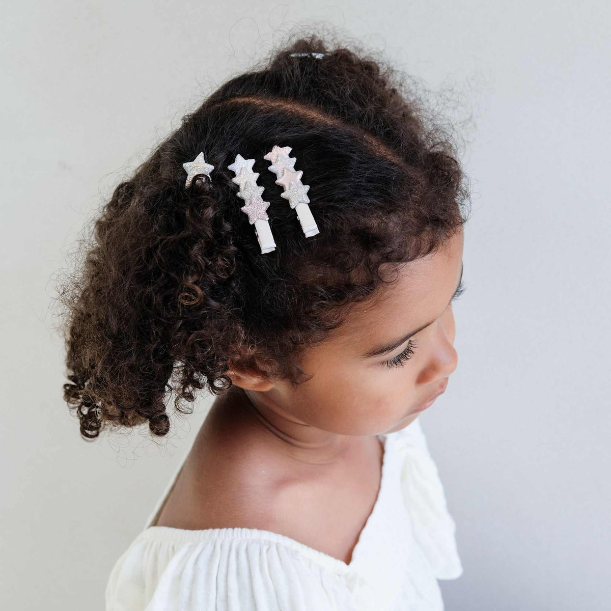 Haarclips Sterne