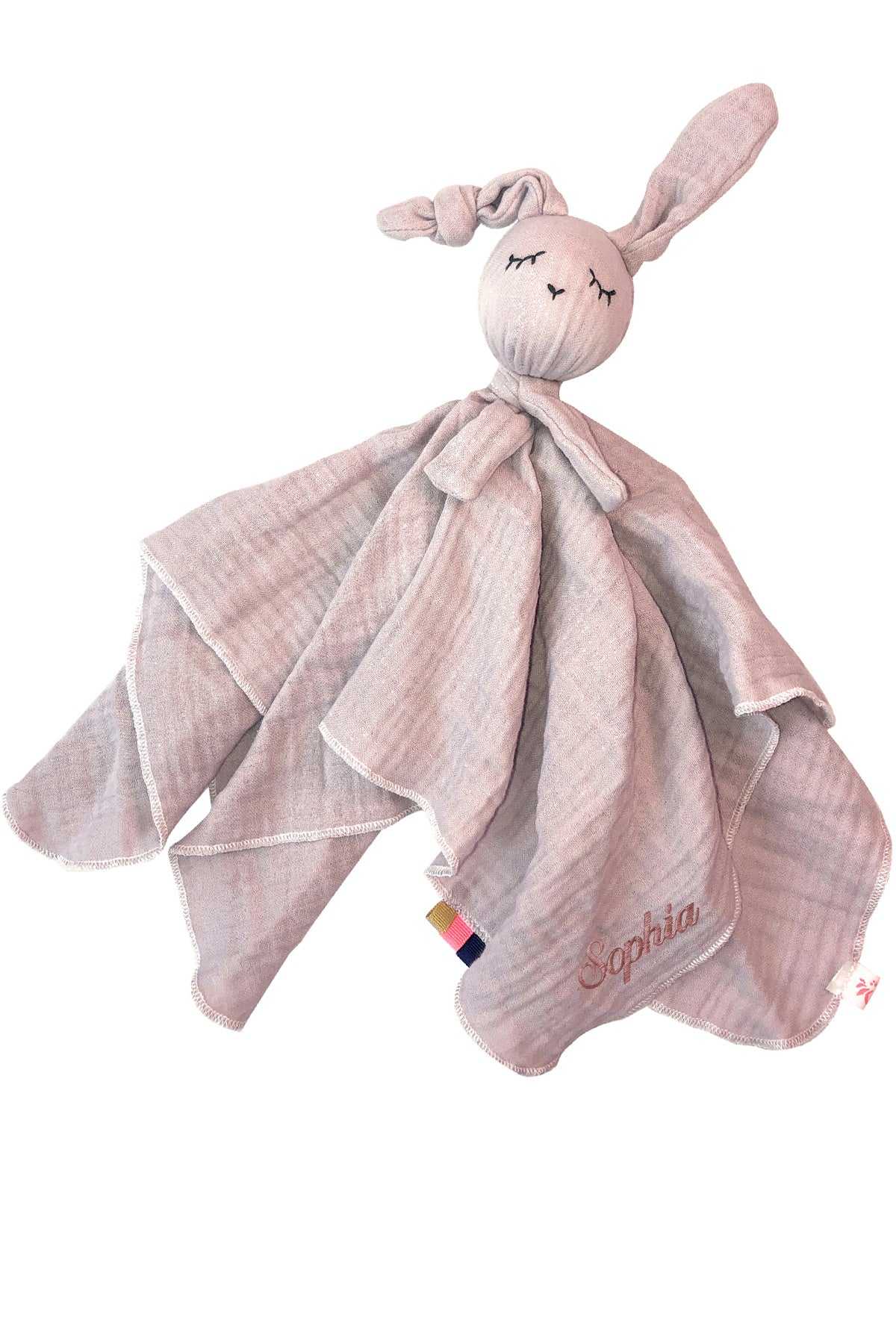Schmusetuch Hase Rose
