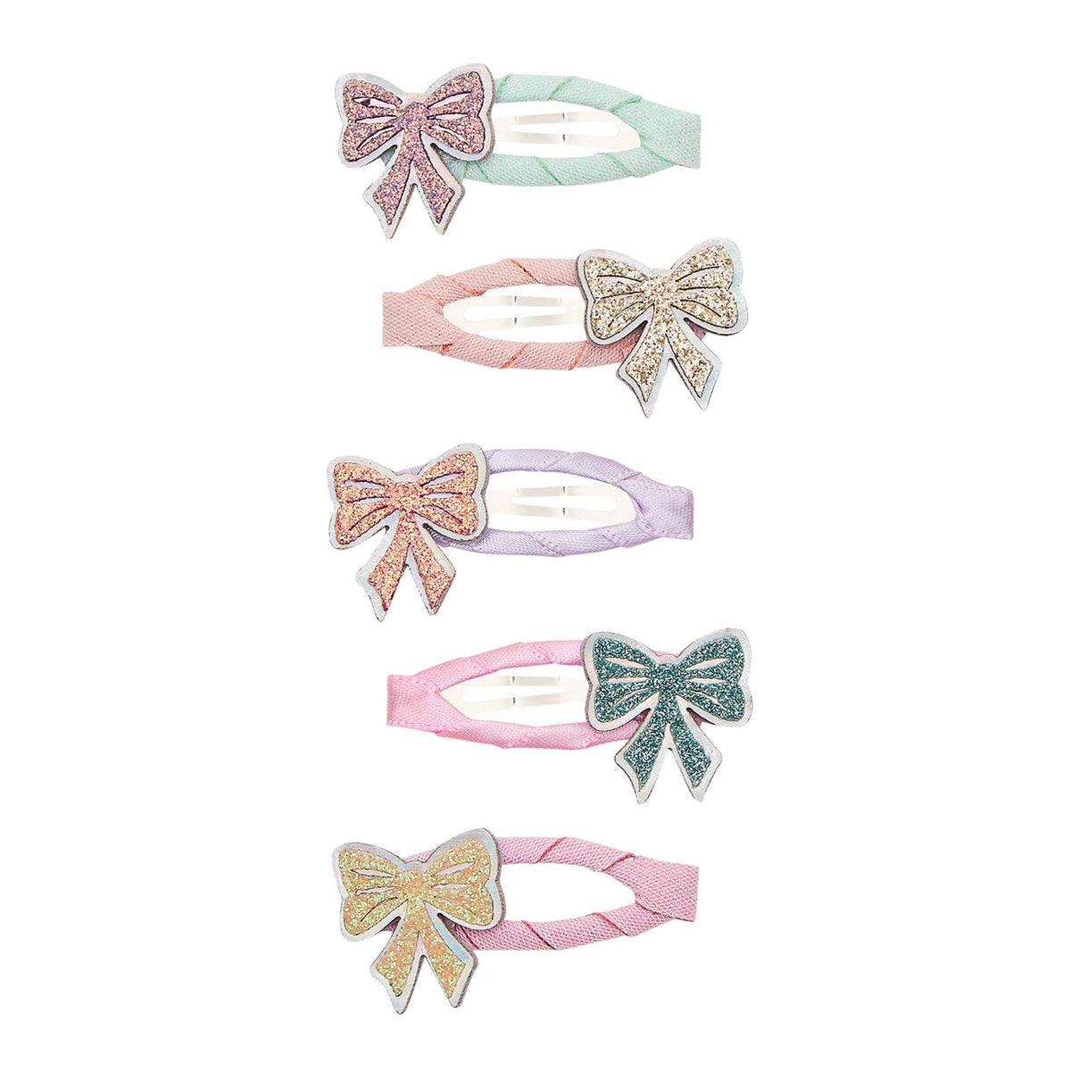 Glitzerschleifen Clips