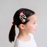 Haarclips Kirsche