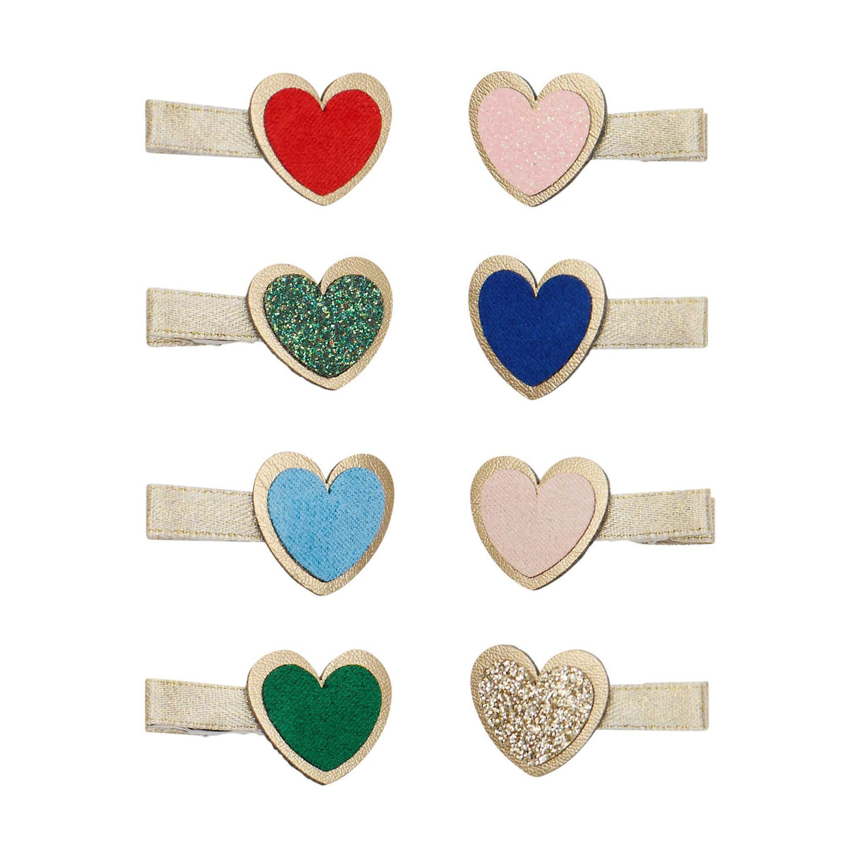 Haarclips Herzchen