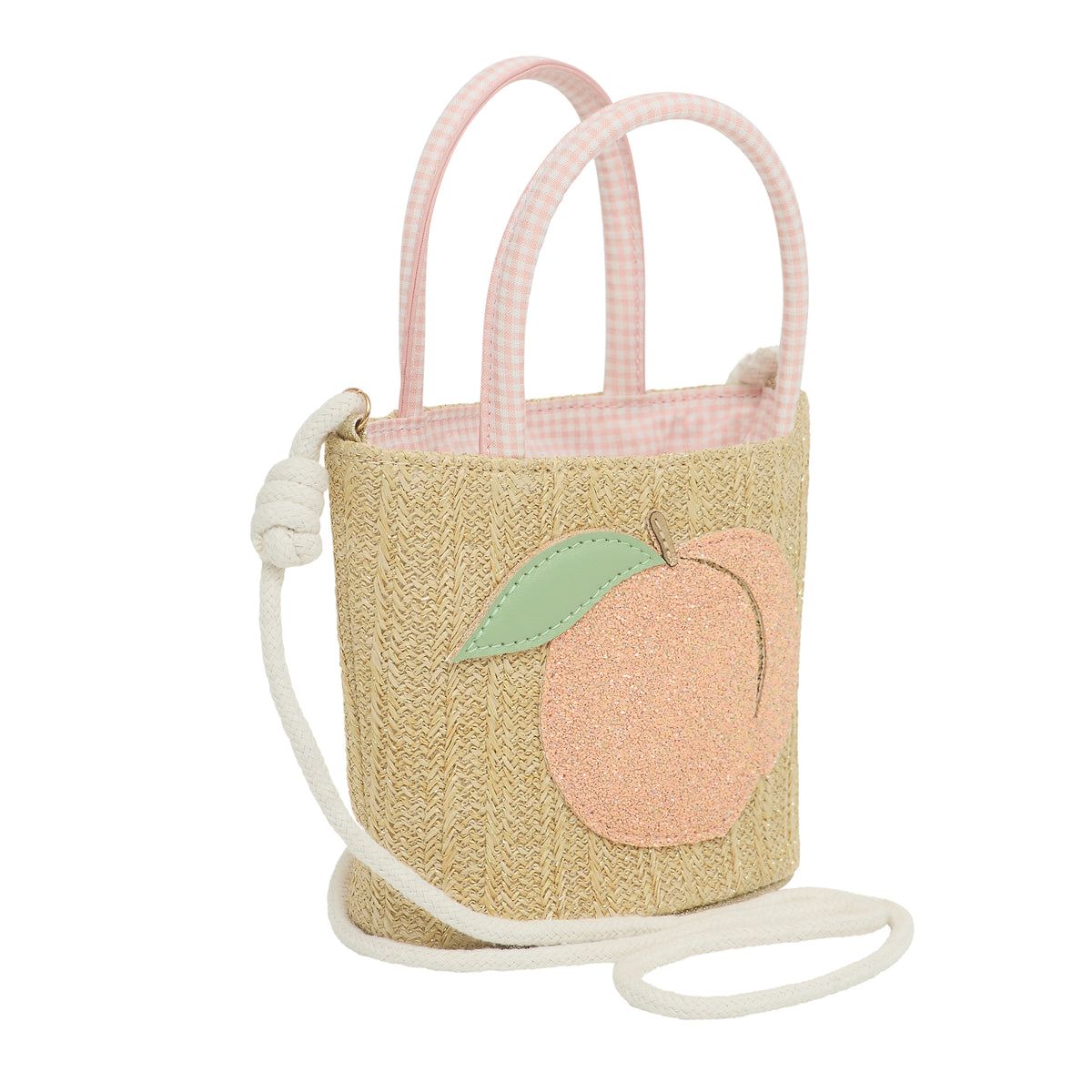 Korbtasche - Peach