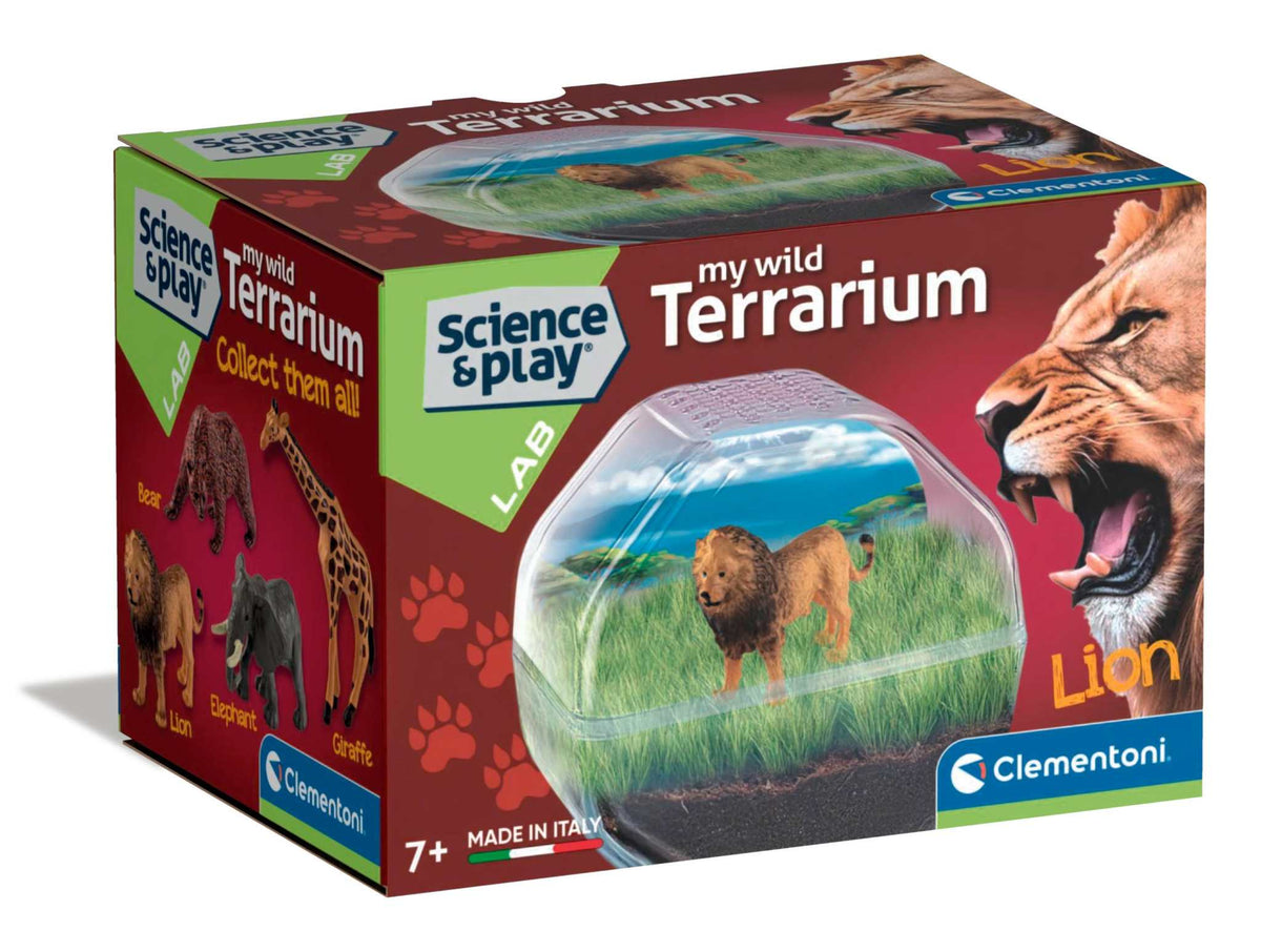 Mini Terrarium - Löwe