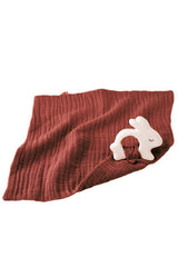 Beißring Hase mit Schnuffeltuch