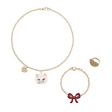 Schmuck Set Kittybow