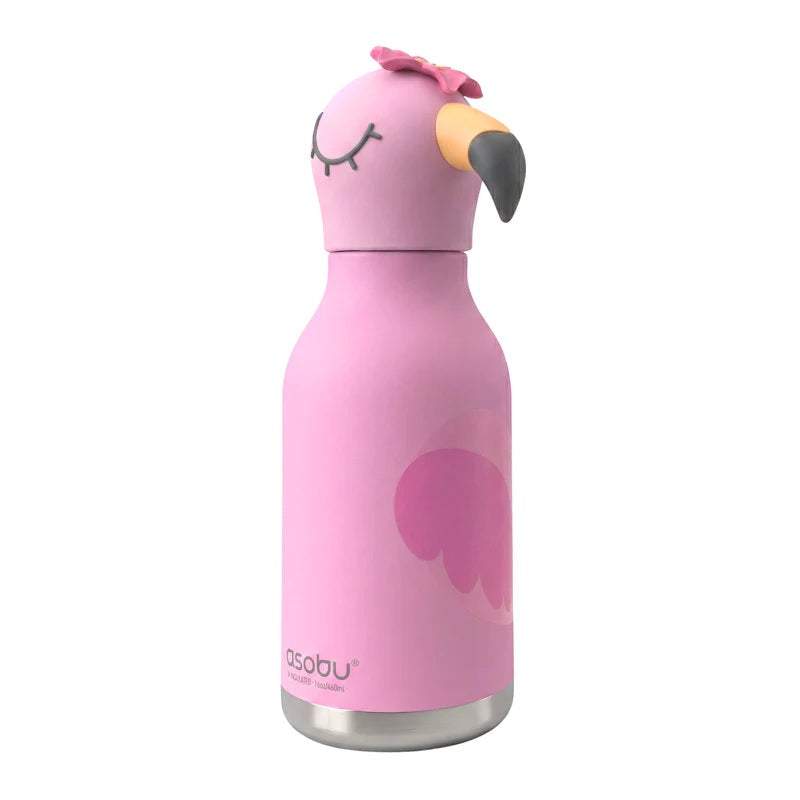 Trinkflasche Bestie - Flamingo
