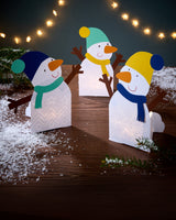 Bastelset - Erstes Prickeln Schneemann