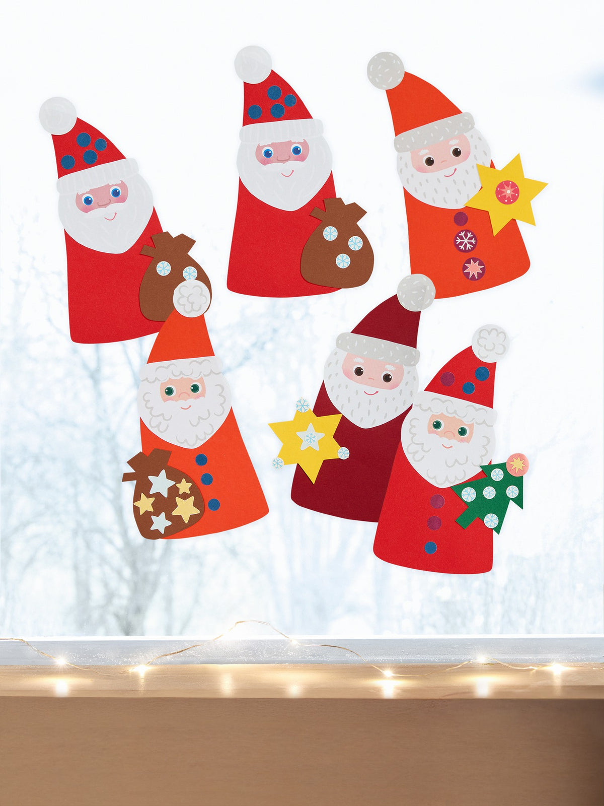 Bastelset - Erstes Kleben Nikoläuse